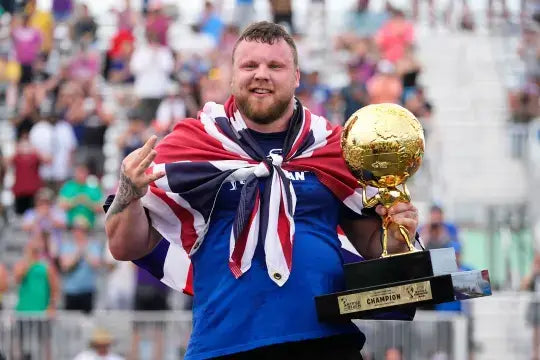 AIRWAAV Athlete Tom Stoltman Claims Victory in the 2024 SBD World's Strongest Man Competition