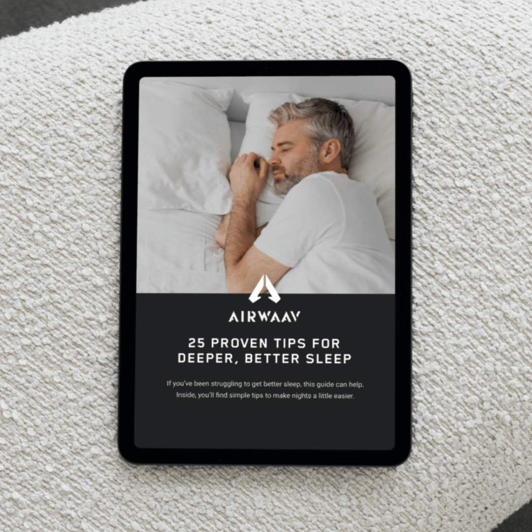 25 Proven tips for Deeper Sleep Ebook