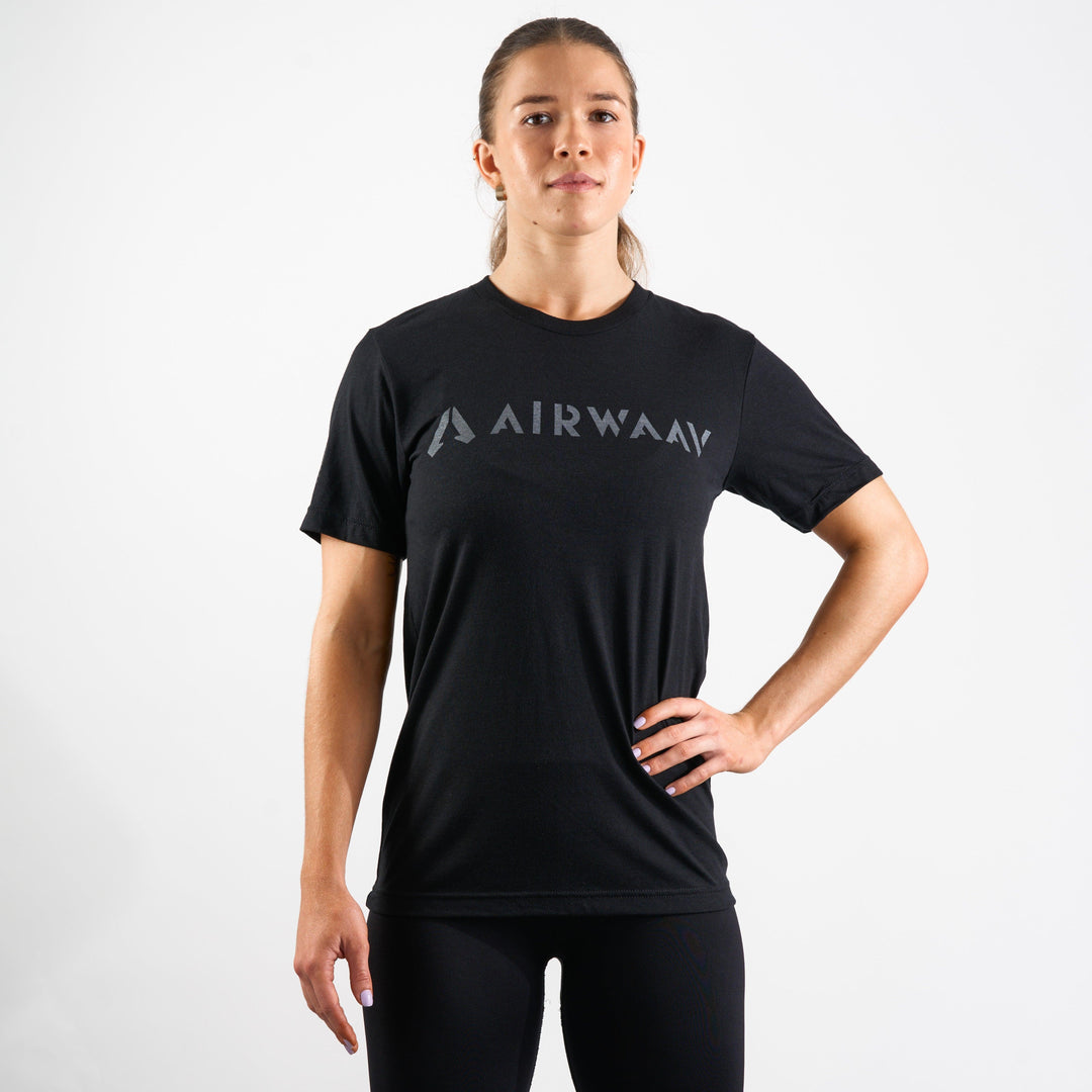 Black AIRWAAV T-Shirt - AIRWAAV
