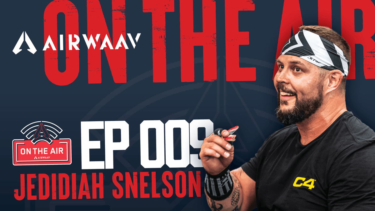 AIRWAAV Podcast 009: The Adaptive CrossFit Pioneer with Jedidiah Snelson - AIRWAAV