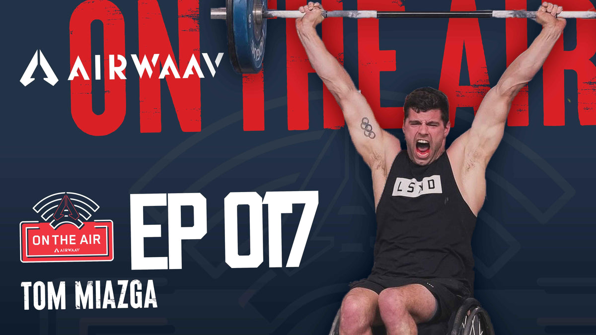 How Tom Miazga Dominates Adaptive CrossFit with AIRWAAV