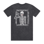 "I Feel Naked Without It" Skeleton Tee (Charcoal) - AIRWAAV