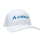 Miami Vice Trucker Hat (White/Blue) - AIRWAAV