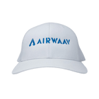 Miami Vice Trucker Hat (White/Blue) - AIRWAAV