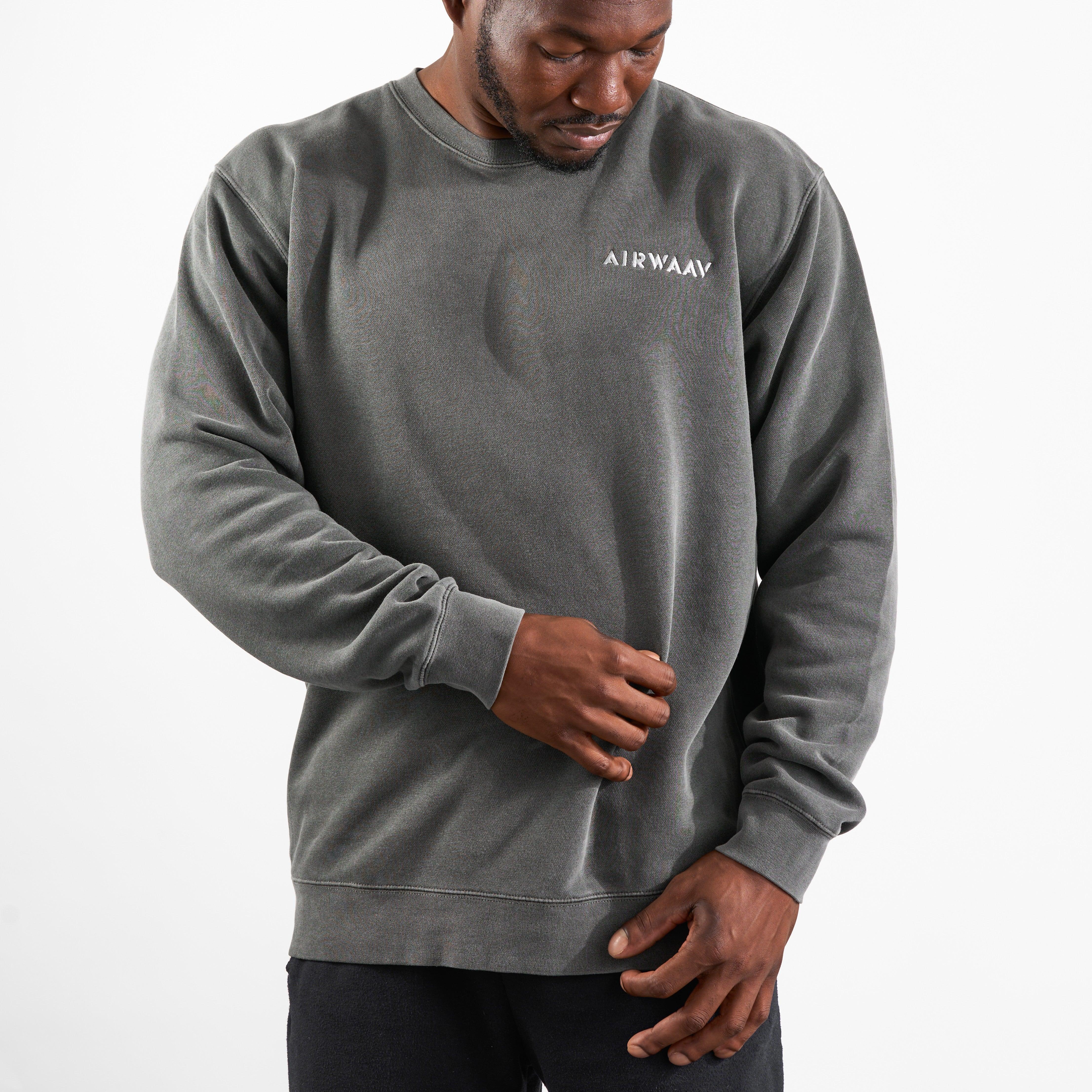 Crewneck Sweatshirt (Charcoal) – AIRWAAV