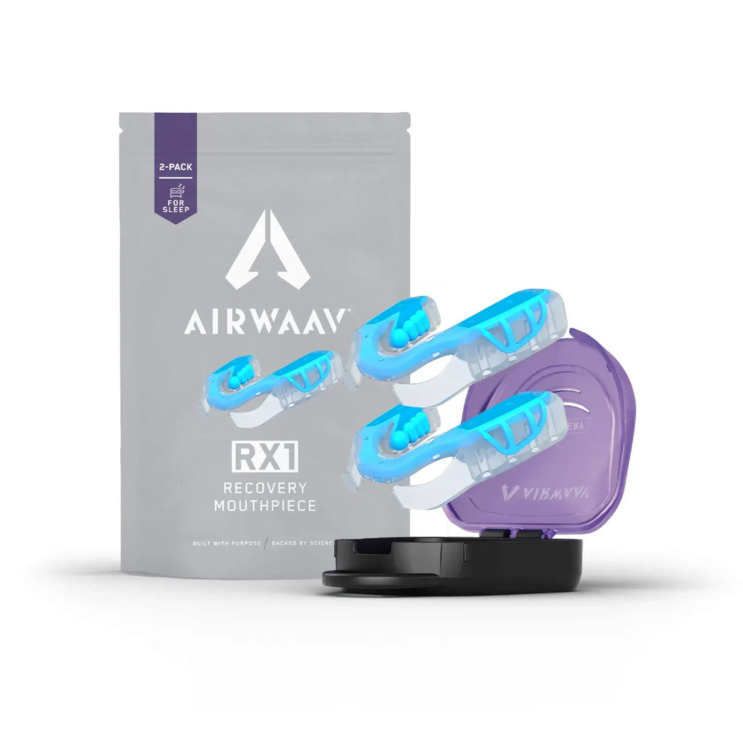 Icon Rx1 AIRWAAV Recovery RX1 Mouthpiece for Sleep 2-Pack