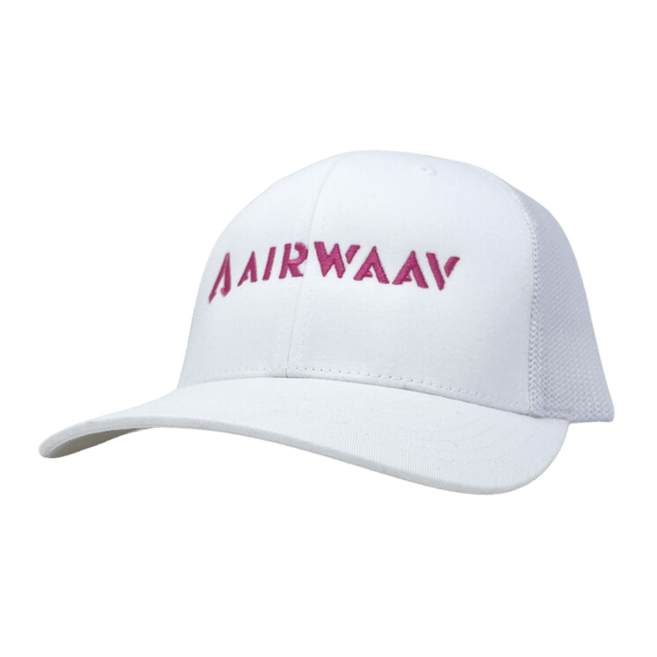 Miami Vice Trucker Hat (White/Pink)