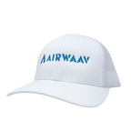 Miami Vice Trucker Hat (White/Blue) - AIRWAAV