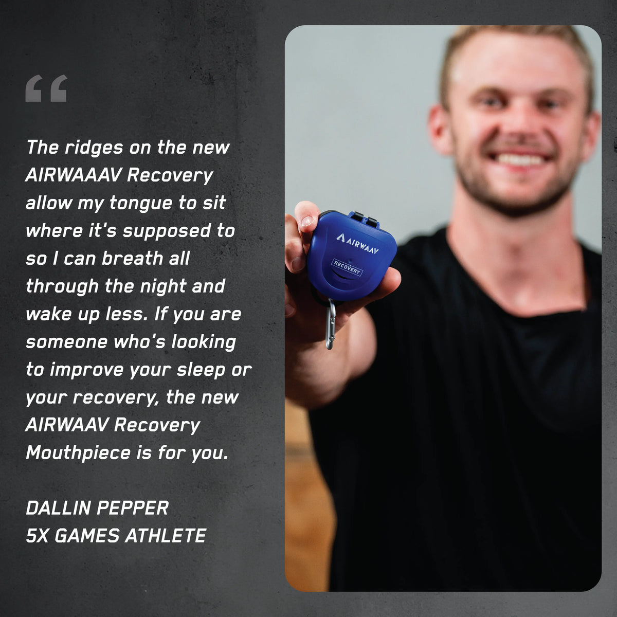 AIRWAAV Recovery RX1 Mouthpiece for Sleep 2-Pack
