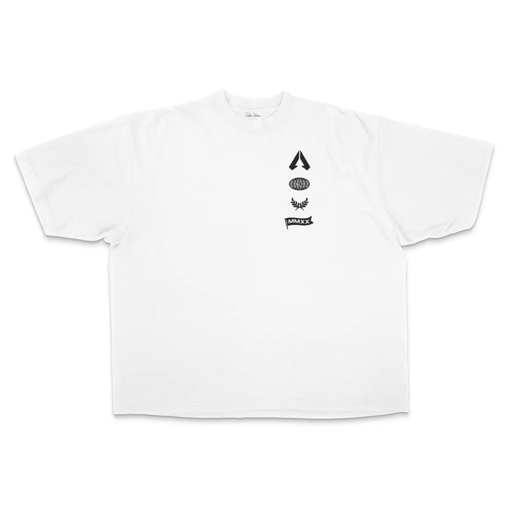 Bite the Bullet Oversized Tee - White